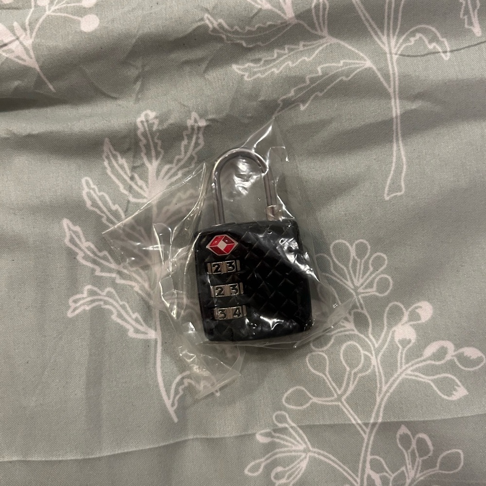 TSA Approved Black Combination Lock
